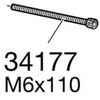 Thule varžtas m6x110