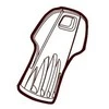 Thule plastikinis raktas 002