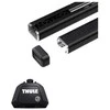 Thule „Squarebar Evo“ stogo bagažinės komplektas turėklams 127 cm