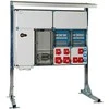 Solar Plus 250 A skirstomoji spintelė su stovu ir srovės transformatoriumi, išėjimai: 3 x DK 230 V / 13 A, 3 x CEE 400 V / 16 A, 2 x CEE 400 V / 32 A, 2 x CEE 400 V / 63 A
