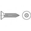 Toolcraft TOOLCRAFT TO-5380194 Sikkerhedsskruer 6.3 mm 50 mm Invendig torx 88115 Rustfrit stål A2 100 stk