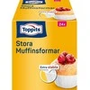 Toppits Didelės keksiukų formelės, 12 vnt., DFP pakuotėje
