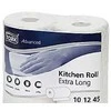 Essity Denmark As Popieriniai rankšluosčiai Tork Kitchen Roll, 2 sluoksniai, 101245, baltos spalvos, 2 vnt
