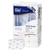 Rankų valymo servetėlės TORK PREMIUM SOFT,H2 100289, 150 serv., 2 sl.,150 serv., 21.2 x 25.5 cm, balta sp.