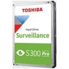 TOSHIBA BULK S300 Pro stebėjimo sistemos kietasis diskas, 8 TB, 3,5 colio, SATA, 7200 aps./min.