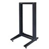 Toten 19 colių atviras grindų stovas, ratukai, 22U, 600x600, maksimali apkrova 150 kg