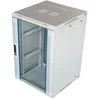 19" Komutacinė spinta TOTEN, System Z, 18U, 600x600, stiklinės priekinės durys, iki 60kg , balta / ZS66186000 / 19-Z6618V