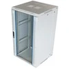 Toten „System Z“, 19 colių sieninė spintelė, 22U, 600x600, stiklinės durys, balta