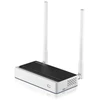 N300RT TOTOLINK, Wi-Fi 4 (802.11n), vienos juostos (2.4 GHz), Ethernet LAN, juodas, baltas, ant stalo statomas maršrutizatorius
