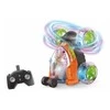 Tec Toy Crazy Tumbler - Akrobatinis automobilis su žibintuvėliu - Radiovadomas 2,4 GHz - Oranžinis (534444)