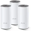 Maršrutizatorius TP-Link AC1200 viso namo tinklinio „Wi-Fi“ sistema, 3 vnt. pakuotė, balta, pilka, vidinė, tinklinė sistema, LAN, WLAN, dviejų dažnių juosta (2,4 GHz / 5 GHz), „Wi-Fi 5“ (802.11ac)