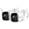 TP-Link Tapo C310P2 WiFi stebėjimo kamerų rinkinys 2K (2304x1296), 3MP, IP66 atsparus oro sąlygoms, 30 m naktinis matymas, dvipusis garsas