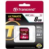 Atminties kortelė Transcend SDHC 8GB Class10 UHS-I 600x Ultimate