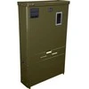 Triarca As TRIARCA Kabelių spintelė KSEØ 302709 Spintelė A x P x G: 700x594x198mm Vidinis gylis: 171mm Plienas IP34 žalia su stiklu