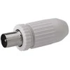 Triax KOS 3 N, IEC 60169-2, Kištukas, 0–2400 MHz, 75 O, Baltas, 10 g