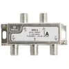 Triax SCS 4, Kabelių skirstytuvas, 75 O, 5 - 2400 MHz, Sidabrinis, Baltas, Kištukas/Kištukas, 11.5 dB