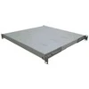TRITON Shelf with perforation 1U 950mm - Kreminis - Pilkas - 40 kg - 1U - 950 mm