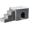 Trixie 38039, Cave pet bed, Indoor, Cat, Pilkas, Rectangular, Monochromatic