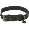TRIXIE CityStyle antkaklis, PVC, S-M: 30-37 cm/20 mm, juodas