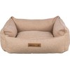 Trixie Farello bed, square, 100 × 70 cm, ruda/baltas