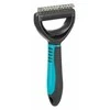 TRIXIE Fur detangler, Grėblys susivėlusiam kailiui, plastm.-metal., 7x18 cm