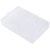 TRU COMPONENTS TC-ERB-9049 rinkinio dėžutė 210 x 140 x 38 mm, 24 skyriai