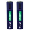 Trust Computer Products Trust 25585, Įkraunama baterija, AAA, 2 vnt., 500 mAh, 1 val., Trumpasis jungimas