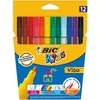 Tuscher BIC Kids Visa, plonas galiukas, 12 spalvų dėžutė