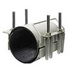 Juostinis sujungimas 215-238x250 mm AISI316-EPDM dvipusis užspaudimas su rankenomis AVK