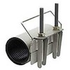 Tvarsčio įvorė 48-52x200mm - AISI316-EPDM. Vienpusis įtempimas, su rankena. AVK