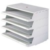 Twinco Dokumentų dėklai Twin Panorama pilki 2100-9 4 dėklai/vnt - (4 vnt.)