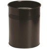 Twinco šiukšliadėžė TWIN metalinė, 15 l, juoda