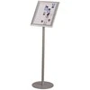 Twinco Brošiūrų stendas Twin Agenda A4 1 skyrius ant grindų P2435xA900 Ø235mm