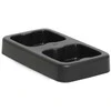 Twinco TWIN Base duo Style šiukšliadėžėms, 2 x 20 l, juodos spalvos
