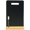 Plakatas Twinco TWIN meniu lenta su rankena stalui A4 - juoda 60x210x330mm (1 vnt.)