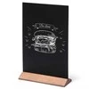 Plakatas Twinco TWIN Natura Meniu lenta stalui A4 - Šviesiai ruda šviesiai ruda 81x210x310mm (1 vnt.)