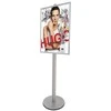 Twinco TWIN ProStand plakatas, A1, aliuminis, 450x623x1900mm (1 vnt.)