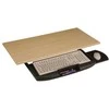 Twinco TWIN klaviatūros dėklas su pelės kilimėliu, juodas, 550x265x35mm (18 vnt.) - (po 18 vnt.)