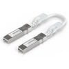 Ubiquiti tiesioginio prijungimo kabelis, automatinis sujungimas, 10G SFP+, 25G SFP28, sujungia „UniFi“ įrenginius. 0,15 m, 10 vnt. pakuotėje (7 ekv. vnt.)