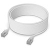 Ubiquiti Ubiquiti UACC-Cable-Patch-EL-C6A-8M-W kabelis sieciowy Półprzezroczysty, Baltas Cat6a