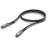 Ubiquiti UACC-DAC-QSFP28-1M InfiniBand / šviesolaidinis kabelis, juodas