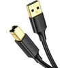 Ugreen 10350, 1,5 m, USB A, USB B, USB 2.0, juoda