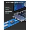 6-in-2 adapteris UGREEN CM380 USB-C šakotuvas, skirtas MacBook Air / Pro