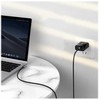 UGREEN USB-C - USB-C kampinis laidas QC 3.0 PD 3A 60W 1m juodas