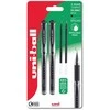 Uni-ball Gel Impact 153 2 mėlyni geliniai rutuliniai rašikliai + 2 užpildai, linijos plotis 1,0 mm