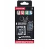 Uni-Ball Uni - Chalk Marker PWE-5M, set of 4 markers - mėlynas, žalias, red &amp; baltas (401577)