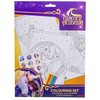 Usorteret UNICORN ACADEMY, Coloring set w/6 col. pencils