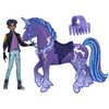 Unicorn Academy Rinkinio Vienaragio akademijos figūrėlės Roris ir Audros raitelis bei Vienaragis + Priedai Vienaragio akademija