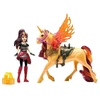 Spin Master Akademia Jednorożców Magia Skrzydeł Rinkinys lalka Valentina i figurka jednorożca Cinder + priedai Unicorn Academy Wing Magic