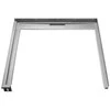 Unidrain „GlassLine“ fiksuoto modulio kairės pusės dušo kabina 900 x 900 mm